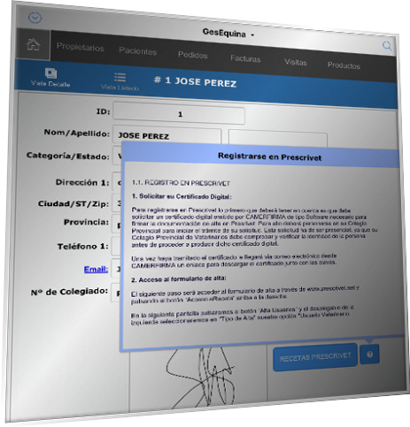 Recevet, Prescrivet, Presvet, Antibioticos